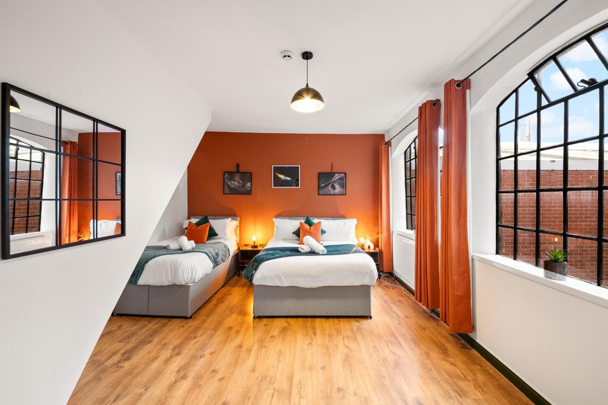 Spacious Birmingham City Apartment Экстерьер фото